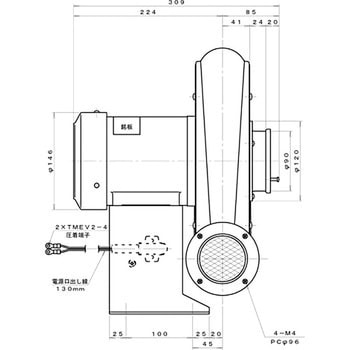 ターボ型電動送風機 淀川電機製作所