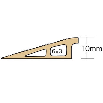 SSM-3510BN 段差モール 1個 ジェフコム(DENSAN) 【通販サイトMonotaRO】