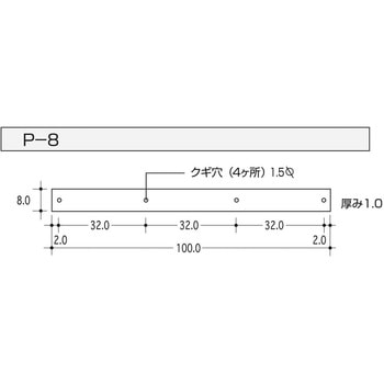 押え金物 ピンチブロック