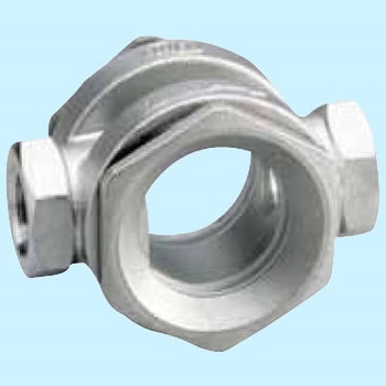 ステンレス製透視式サイトグラス(ねじ継手) ワシノ機器