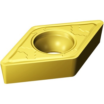 旋削用ポジ・チップ CoroTurn 107 DC□□型-11(ひし形55°)R0.4 推奨材種M(ステンレス鋼) サンドビック