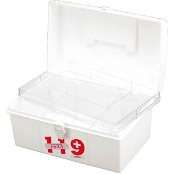 救急箱 119L(ホワイト) 明邦化学
