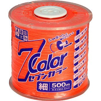 7Colors 水糸 細 500m たくみ