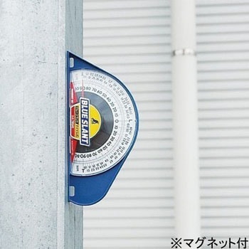 ブルースラントルールダイヤル式マグネット付 シンワ測定