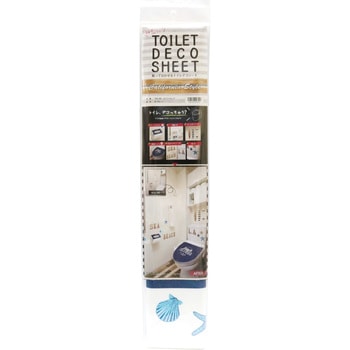貼ってはがせるトイレデコレーションシート 明和グラビア