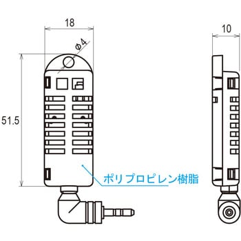 THA-3001 温湿度センサ 1個 T&D(ティアンドデイ) 【通販モノタロウ】