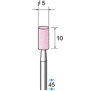 精密研削用 軸付砥石(シャンク軽3mm) NSK(ナカニシ)