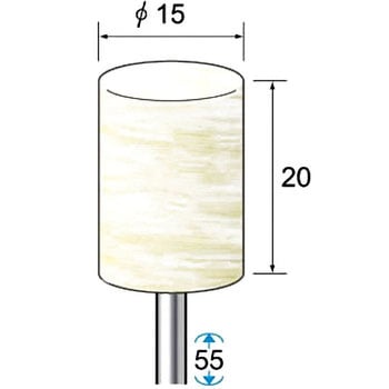 フェルトバフ(シャンク径3mm) NSK(ナカニシ)