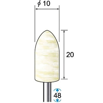 フェルトバフ(シャンク径3mm) NSK(ナカニシ)