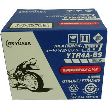 GSユアサ　バイク用バッテリー　2輪用バッテリー YTR4A-BS