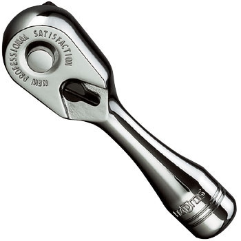 NBRC3SUN (9.5SQ) コンパクトショートラチェットハンドル 1本 nepros 