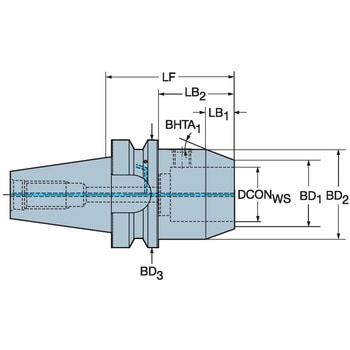 MAS-BT 403 ウェルドンアダプタ サンドビック