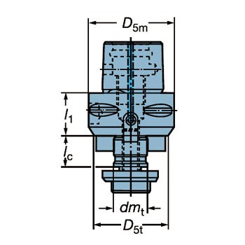 C8-391.05-22 030 Coromant Capto(R) A[oA_v^ ThrbN 11007394
