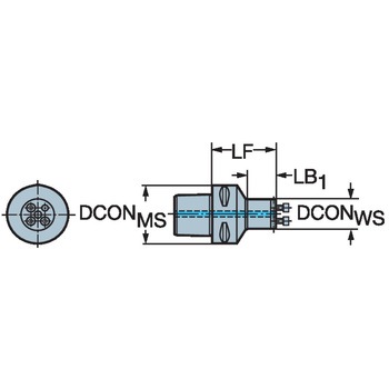 Coromant Capto ボーリングバーアダプタ サンドビック