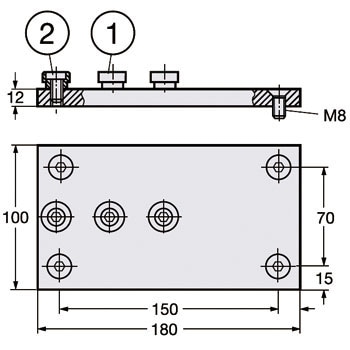 BIG　BBT40-M8-15-70　 （1個入り） □サンドビック コレットチャックホルダ(540) A2B144025070(5663474