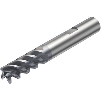 CoroMill(R) Plura 汎用フライス加工用超硬エンドミル コーナR付スクエア4枚刃 サンドビック