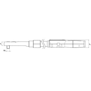 デジタルトルクレンチ (小判型ラチェットヘッド) KTC