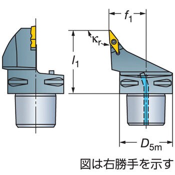 TR-C4-V13JBR-27050 CoroTurn®； TR旋削加工用カッティング