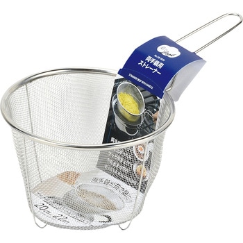 茹でクック 両手鍋用ストレーナー パール金属