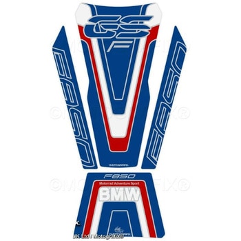タンクパッド ブルー/レッド/ホワイト  MT-TB054RLY MOTO GRAFIX (モトグラフィックス)
