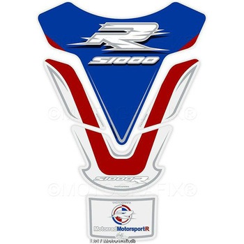 タンクパッド ブルー/レッド/ホワイト  MT-TB031MSS - MOTO GRAFIX (モトグラフィックス)