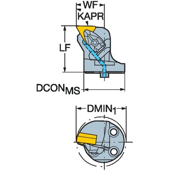 T-Max(R) P 旋削加工用ヘッド サンドビック