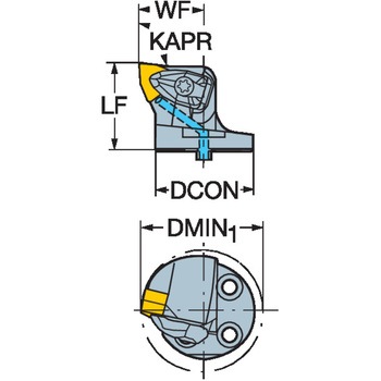 T-Max(R) P 旋削加工用ヘッド サンドビック