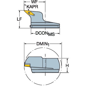 CoroTurn 107旋削加工用ヘッド サンドビック