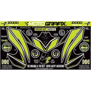 ナンバーボードデカール Protector MT-FK021G MOTO GRAFIX (モトグラフィックス)
