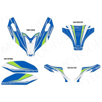 フルペイントプロテクション MT-SUZGSXS1000GTGP MOTO GRAFIX (モトグラフィックス)