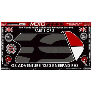ニー ボディパッド RIGHTSIDE MT-KB044K-P1 MOTO GRAFIX (モトグラフィックス)