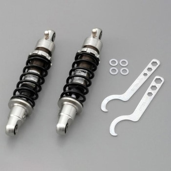 アルミリアクッション(240mm) クロSPG 70283 DAYTONA(デイトナ)