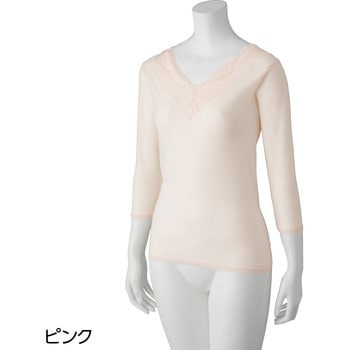 800491婦人8分袖インナー 愛情介護