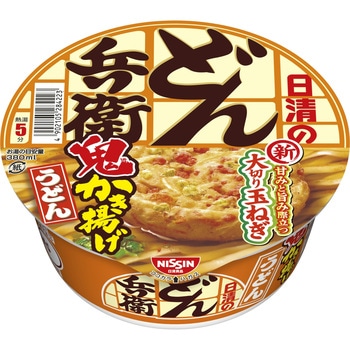 日清のどん兵衛 鬼かき揚げうどん 日清食品