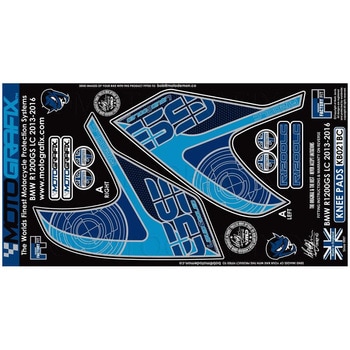 ボディパッド ニー (BC)  MT-KB021BC MOTO GRAFIX (モトグラフィックス)