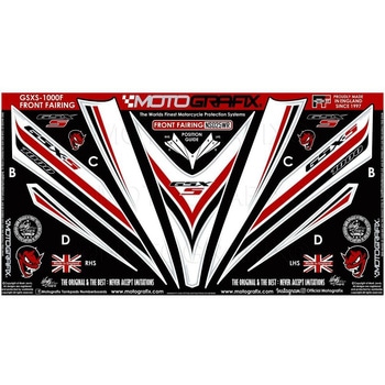 ボディパッド フロント MT-NS025WR MOTO GRAFIX (モトグラフィックス)