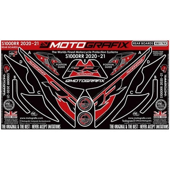 ボディパッド リア  MT-RB017KR - MOTO GRAFIX (モトグラフィックス)