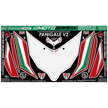 ボディパッド フロント MT-ND020RT MOTO GRAFIX (モトグラフィックス)
