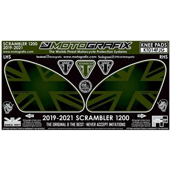ボディパッド ニー  MT-KT014FJG MOTO GRAFIX (モトグラフィックス)