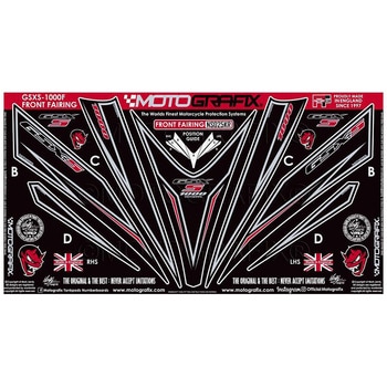 ボディパッド フロント MT-NS025KR MOTO GRAFIX (モトグラフィックス)