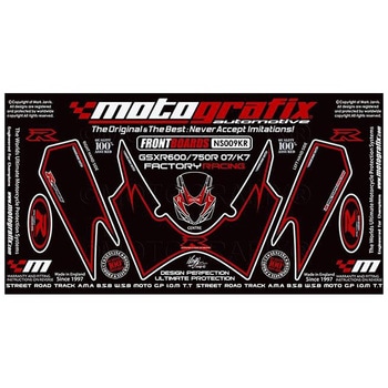 ボディパッド フロント MT-NS009KR MOTO GRAFIX (モトグラフィックス)