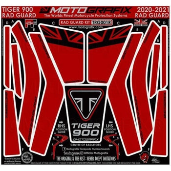 ラジエターガードプロテクション MT-TRG001R MOTO GRAFIX (モトグラフィックス)