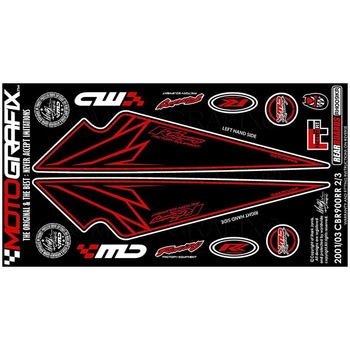 リア ボディパッド MT-RH009KR MOTO GRAFIX (モトグラフィックス)