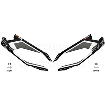 フロント ボディパッド フロント MT-NB026WK MOTO GRAFIX (モトグラフィックス)