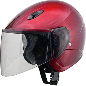 リード工業☆SERIO レッド フリーサイズ RE-35 ヘルメット