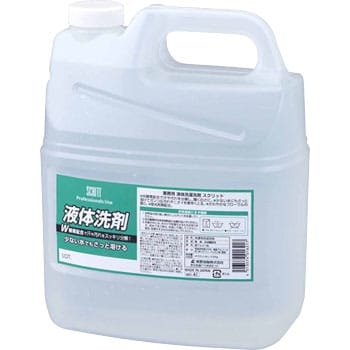 4229 スクリット液体洗剤 1本(4L) 熊野油脂 【通販サイトMonotaRO】