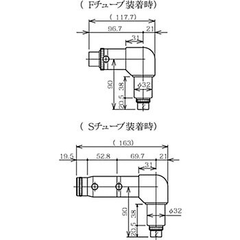 MF-90 鏡筒光学系 MFシリーズ 1台 ミラック光学 【通販サイトMonotaRO】