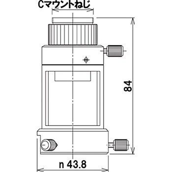 リレーレンズ式Cマウントアダプター(接眼10×用) ミラック光学