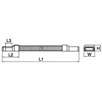 メタルエフモール フレキジョイント マサル工業