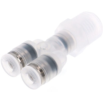 チューブフィッティングPP/耐腐食性SUS303相当 ブランチワイ PISCO(ピスコ)